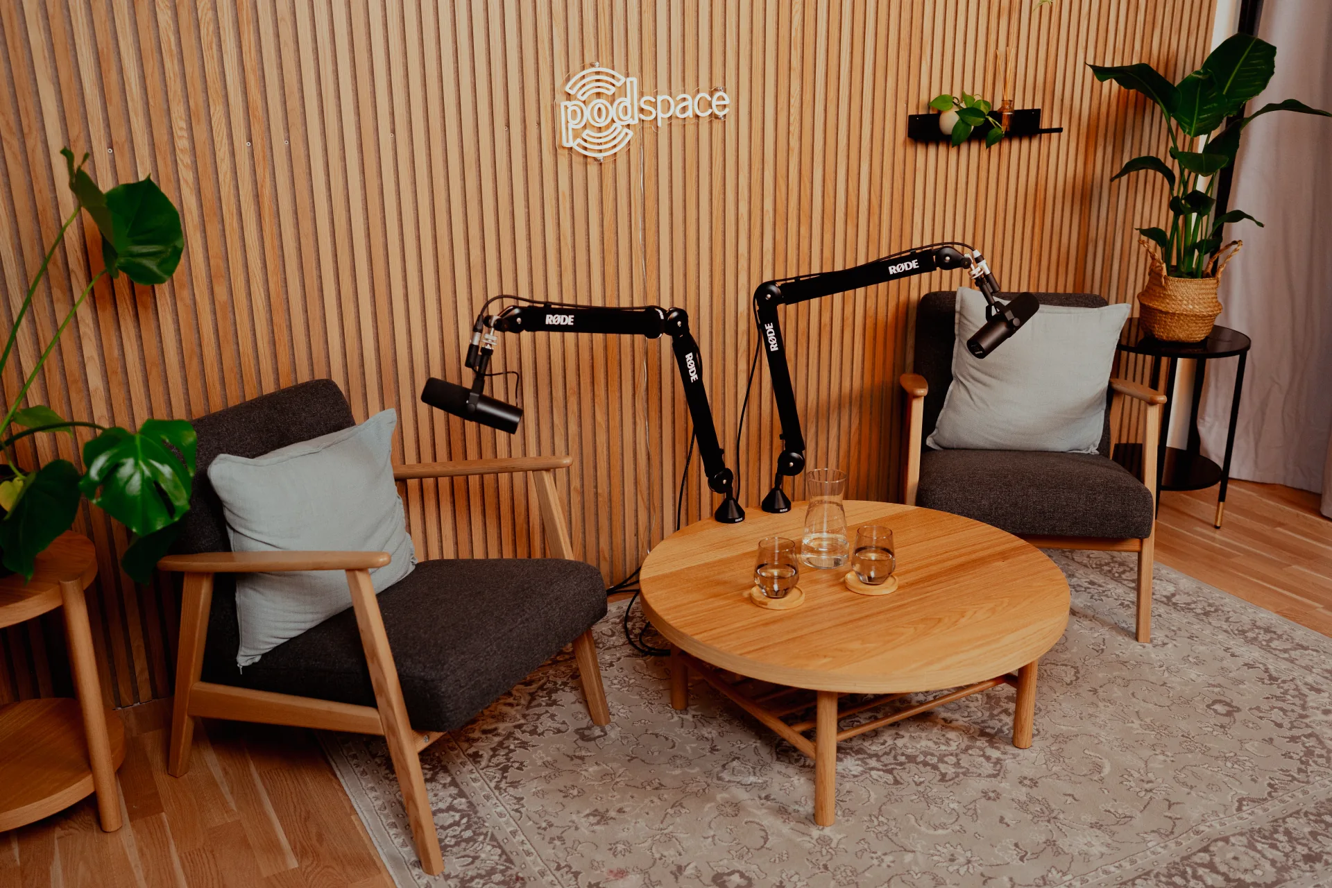 Videostudio Berlin – Podcast Aufnahmeraum bei podspace